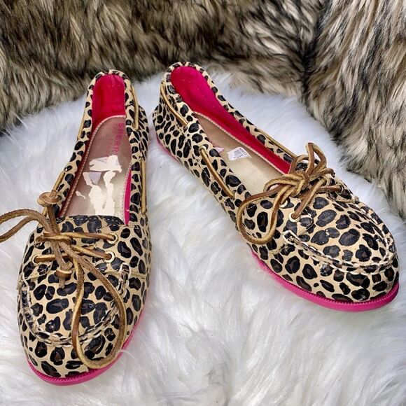 Sperry Top Sider Audrey Loafer Size 5M Leopard - Picture 3 of 10
